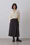 YLEVE / MERINO WOOL TWILL WRAP SKIRT イレーヴ/YLEVE