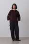 YLEVE / CUPRA TWILL GARMANT DYE EASY CARGO TROUSERS イレーヴ/YLEVE ネイビー