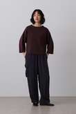 YLEVE / CUPRA TWILL GARMANT DYE EASY CARGO TROUSERS