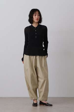 イレーヴ/YLEVEのYLEVE / FINX COTTON WEATHER EASY TROUSERS(110600/110601)