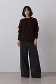 YLEVE / 13.5oz DENIM HIGH WAIST WIDE