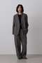 YLEVE / WOOL LINEN TROUSERS イレーヴ/YLEVE グレー
