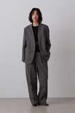 YLEVE / WOOL LINEN TROUSERS
