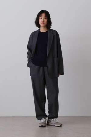 イレーヴ/YLEVEのYLEVE / SUPER120s WOOL FLANNEL JACKET(110600/110601)