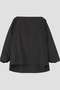 YLEVE / FINX COTTON WEATHER PULL OVER SHIRT イレーヴ/YLEVE ブラック