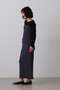 YLEVE / 80/2 HIGH-TWISTED GAUZE BARE JERSEY ONE PIECE SKIRT イレーヴ/YLEVE