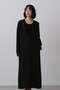 YLEVE / TENCEL LINEN V NECK ONE PIECE イレーヴ/YLEVE ブラック