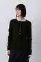 YLEVE / FAIRY ALPACA KNIT HENLY NECK イレーヴ/YLEVE ブラック