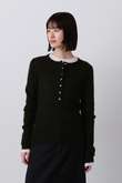 YLEVE / FAIRY ALPACA KNIT HENLY NECK