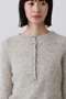 YLEVE / FAIRY ALPACA KNIT HENLY NECK イレーヴ/YLEVE