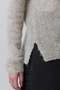 YLEVE / FAIRY ALPACA KNIT HENLY NECK イレーヴ/YLEVE