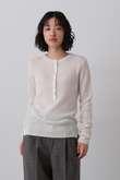 YLEVE / FAIRY ALPACA KNIT HENLY NECK