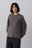 YLEVE / CASHMERE KNIT T‐SHIRT