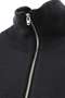 YLEVE / ULTRAFINE MERINO MILLED WOOL KNIT HALF ZIP PULL OVER イレーヴ/YLEVE