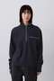 YLEVE / ULTRAFINE MERINO MILLED WOOL KNIT HALF ZIP PULL OVER イレーヴ/YLEVE