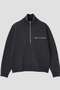 YLEVE / ULTRAFINE MERINO MILLED WOOL KNIT HALF ZIP PULL OVER イレーヴ/YLEVE