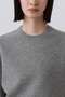 YLEVE / ULTRAFINE MERINO MILLED WOOL KNIT PULL OVER イレーヴ/YLEVE
