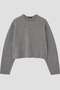 YLEVE / ULTRAFINE MERINO MILLED WOOL KNIT PULL OVER イレーヴ/YLEVE