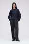 YLEVE / ULTRAFINE MERINO MILLED WOOL KNIT PULL OVER イレーヴ/YLEVE