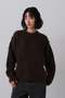 YLEVE / MOHAIR NAPPING KNIT PULL OVER イレーヴ/YLEVE ブラウン