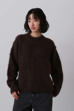 イレーヴ/YLEVEのYLEVE / MOHAIR NAPPING KNIT PULL OVER(110300/110301)