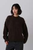 YLEVE / MOHAIR NAPPING KNIT PULL OVER
