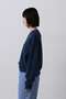 YLEVE / WOOL CASHMERE MELANGE KNIT V NECK PULL OVER イレーヴ/YLEVE