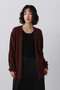 YLEVE / CASHMERE KNIT WRAP CARDIGAN イレーヴ/YLEVE ワイン
