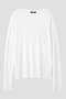 YLEVE / COTTON SUPER HIGH-TWISTED BIO PULL OVER イレーヴ/YLEVE ホワイト