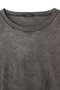 YLEVE / OPEN END COTTON PIGMENT DYE LONG SLEEVE T‐SHIRT イレーヴ/YLEVE