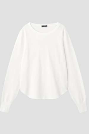 イレーヴ/YLEVEのYLEVE / OPEN END COTTON PIGMENT DYE LONG SLEEVE T‐SHIRT(110100/110103)