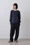 YLEVE / OPEN END COTTON PIGMENT DYE LONG SLEEVE T‐SHIRT イレーヴ/YLEVE