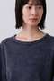 YLEVE / OPEN END COTTON PIGMENT DYE LONG SLEEVE T‐SHIRT イレーヴ/YLEVE