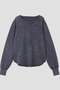 YLEVE / OPEN END COTTON PIGMENT DYE LONG SLEEVE T‐SHIRT イレーヴ/YLEVE