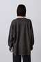 YLEVE / OPEN END COTTON PIGMENT DYE PULL OVER イレーヴ/YLEVE