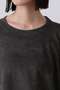 YLEVE / OPEN END COTTON PIGMENT DYE PULL OVER イレーヴ/YLEVE