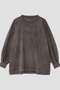 YLEVE / OPEN END COTTON PIGMENT DYE PULL OVER イレーヴ/YLEVE