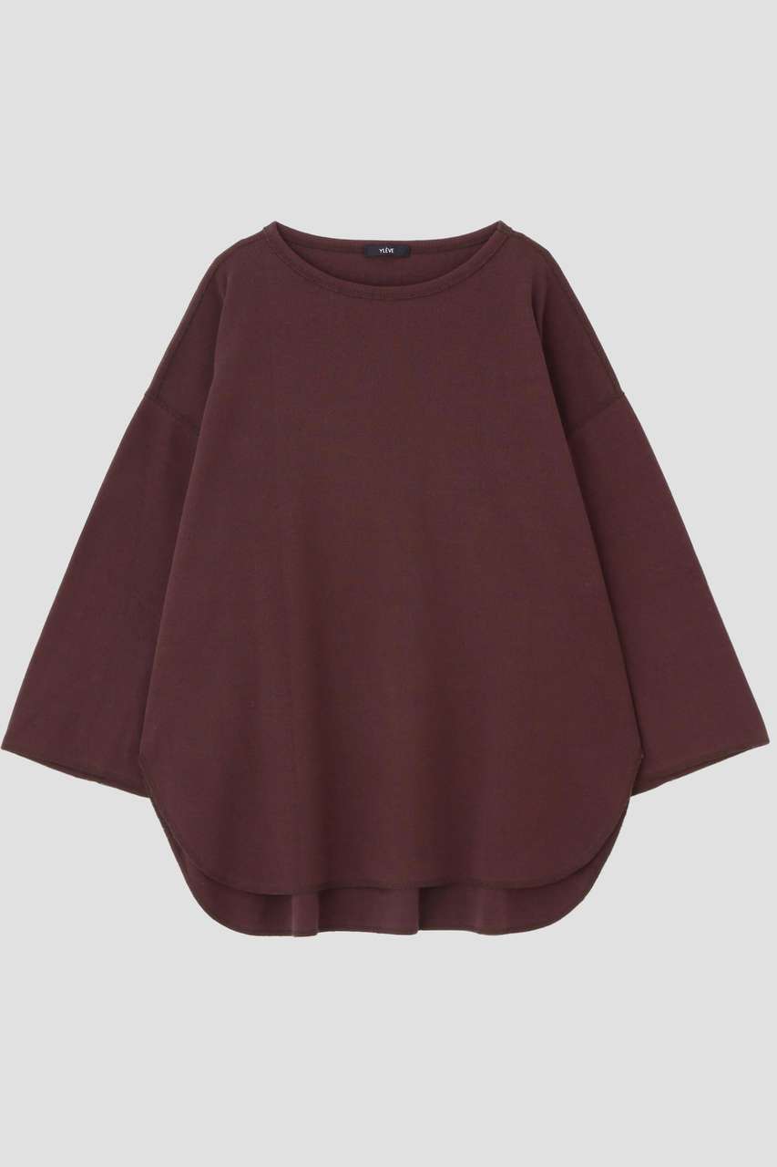 イレーヴ/YLEVEのYLEVE / COTTON RIB PULLOVER BIG(ブラウン/1685266562)