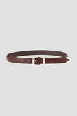 YLEVE / LEATHER WESTERN BELT