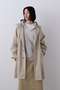 YLEVE / COTTON BREND CHAMBRAY COAT イレーヴ/YLEVE ベージュ
