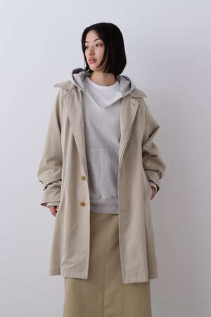 イレーヴ/YLEVEのYLEVE / COTTON BREND CHAMBRAY COAT(110900/110903)