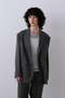 YLEVE / VINTAGE PIGMENTDYE WOOL JACKET イレーヴ/YLEVE グレー