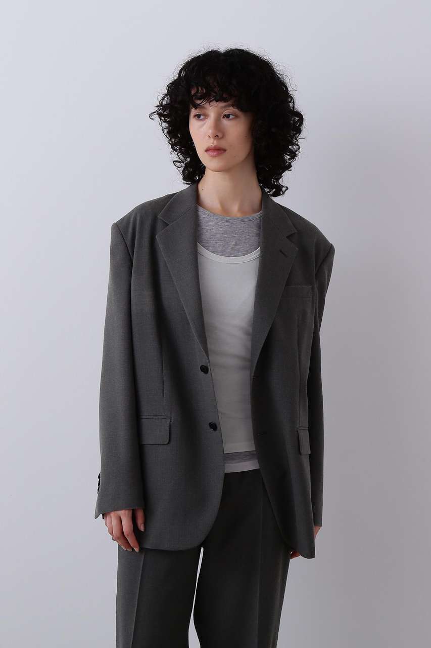 イレーヴ/YLEVEのYLEVE / VINTAGE PIGMENTDYE WOOL JACKET(グレー/1686120006)