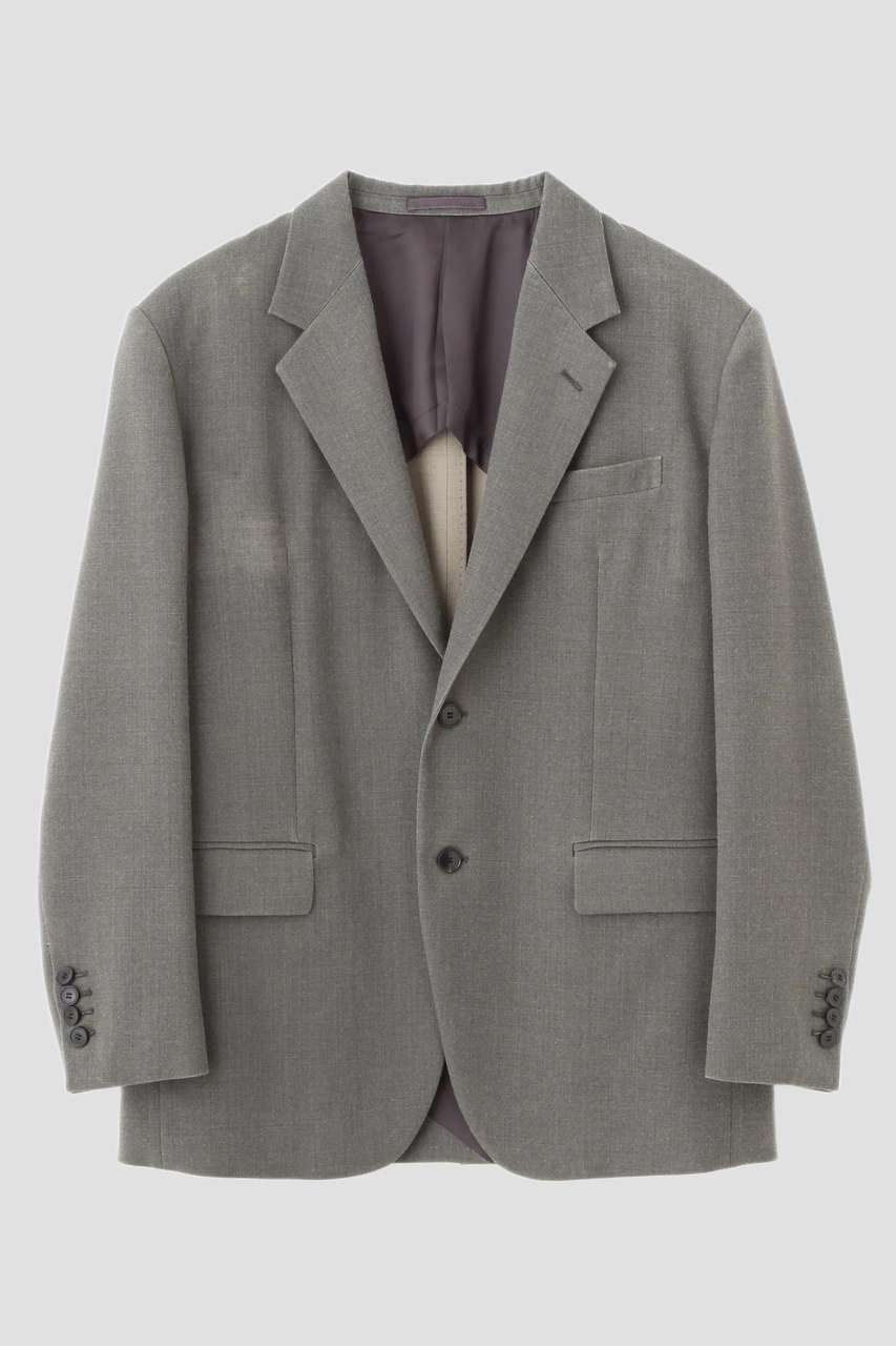 YLEVE(イレーヴ)｜YLEVE / VINTAGE PIGMENTDYE WOOL JACKET/グレー の 