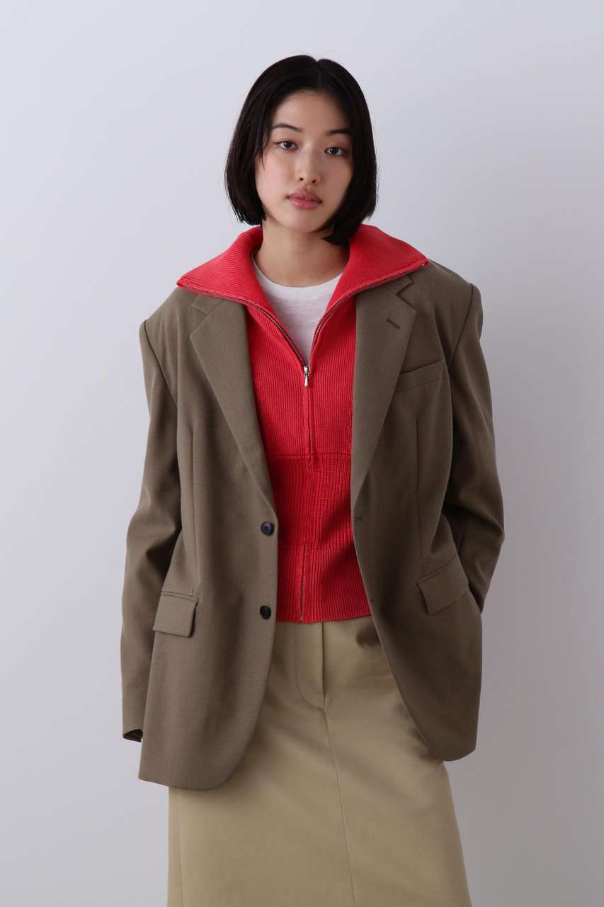 イレーヴ/YLEVEのYLEVE / VINTAGE PIGMENTDYE WOOL JACKET(ベージュ/1686120006)