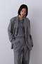 YLEVE / SUPER120S CHAMBRAY WOOL JACKET イレーヴ/YLEVE グレー