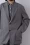 YLEVE / SUPER120S CHAMBRAY WOOL JACKET イレーヴ/YLEVE