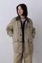 YLEVE / NYLON HUNTING BLOUSON イレーヴ/YLEVE カーキ