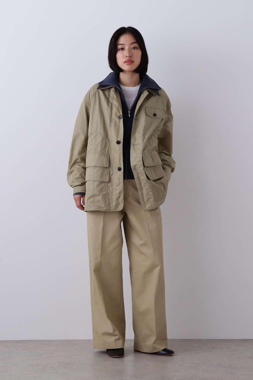 YLEVE(イレーヴ)｜YLEVE / NYLON HUNTING BLOUSON/カーキ の通販