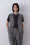 YLEVE / SUPER120’S CHAMBRAY WOOL VEST イレーヴ/YLEVE グレー